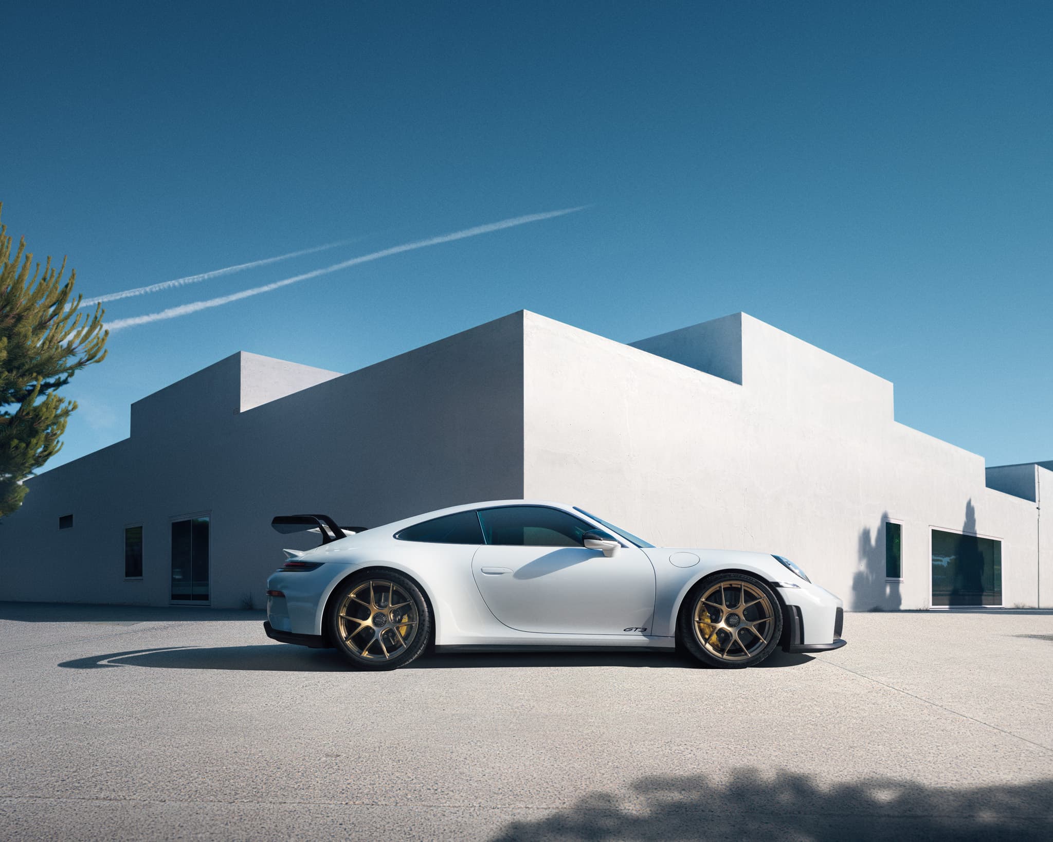 Porsche im Stillstand