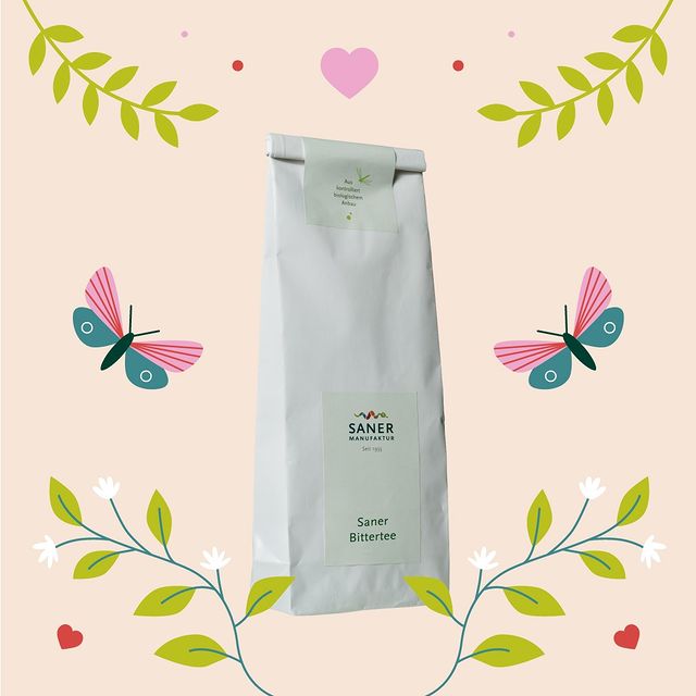 Bittertee von Saner Apotheke