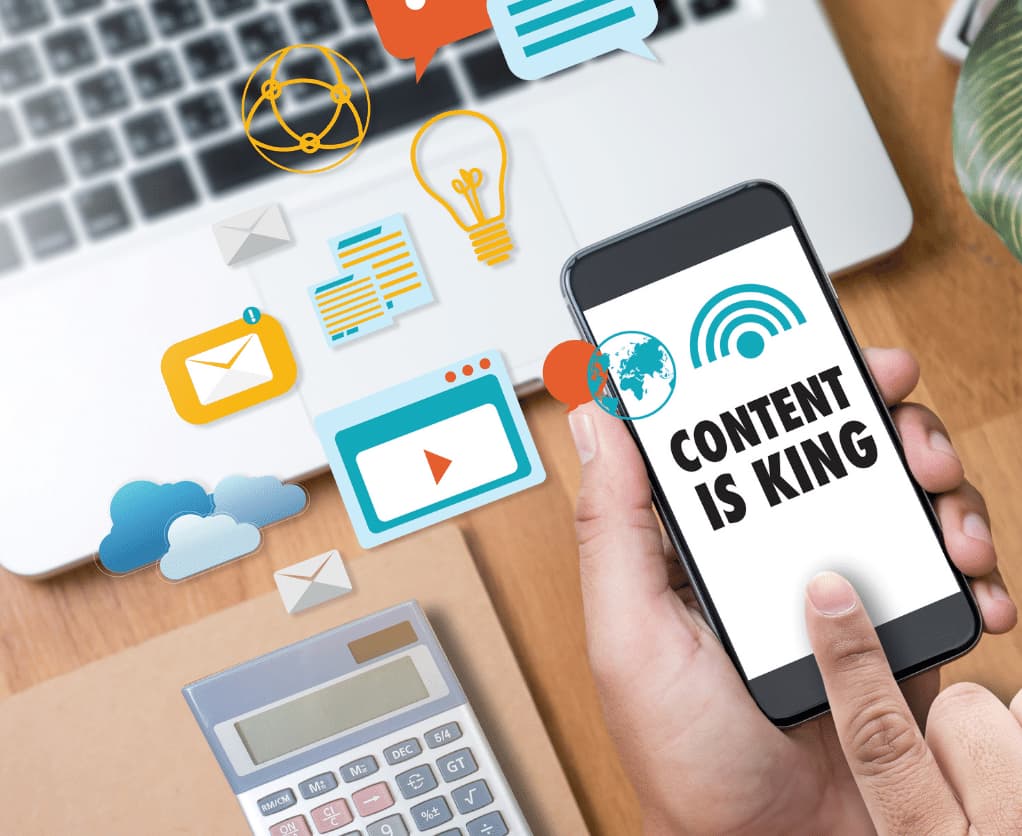 Content is king - content marketing digital