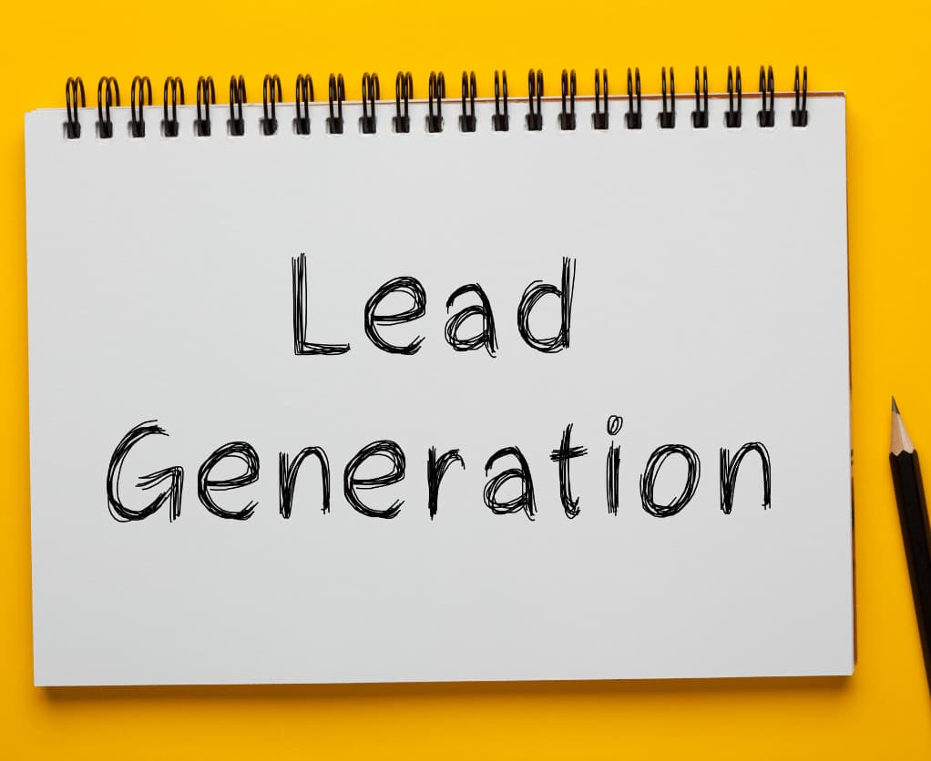 Lead generation notepad