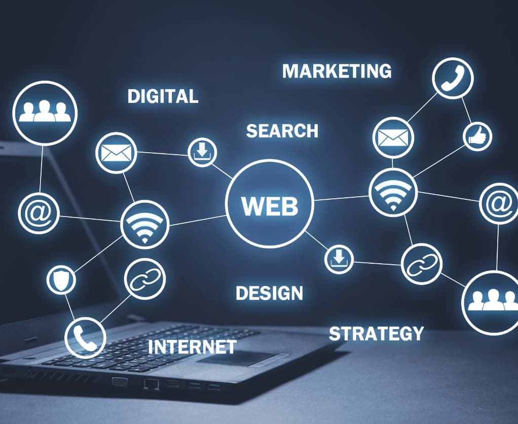 Web Development Style Sheet Symbols Digital, Internet, Strategy, Design, Search and Marketing