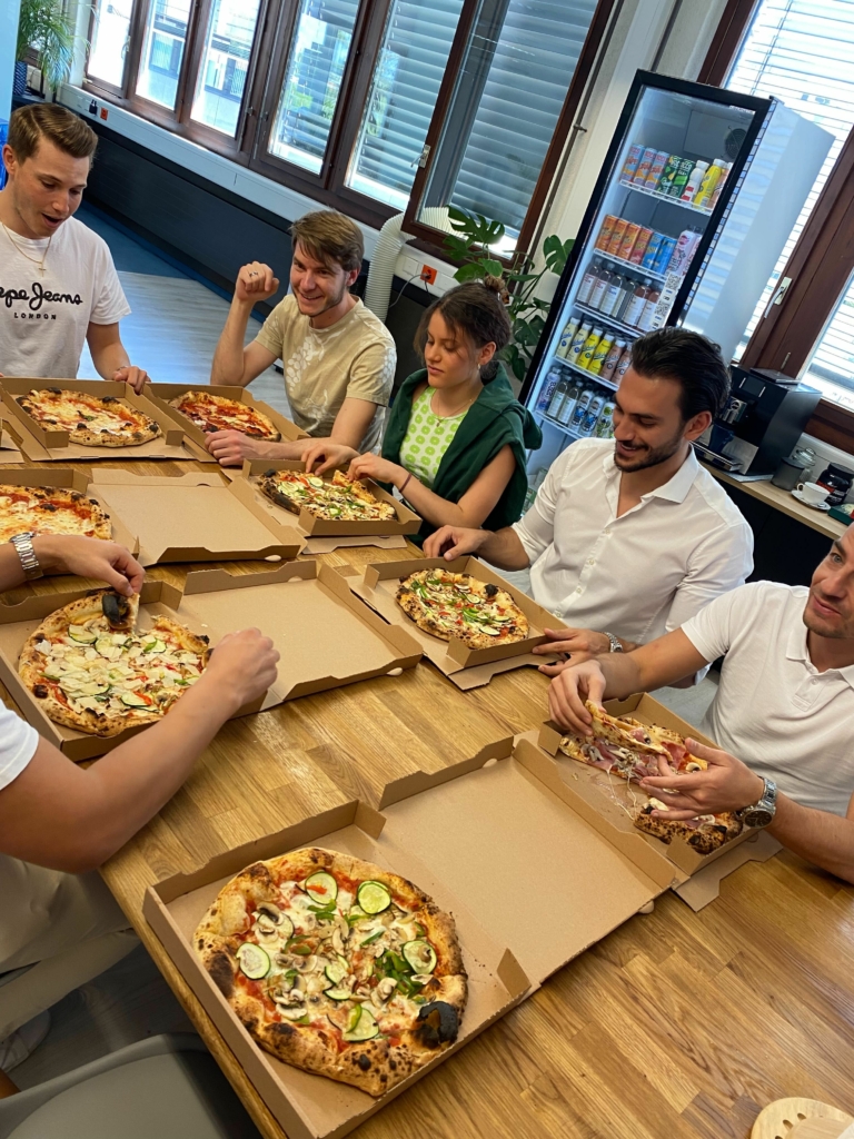 Pizza Thursday at our online marketing agency. 