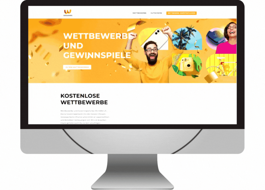 Win4Win Landingpage