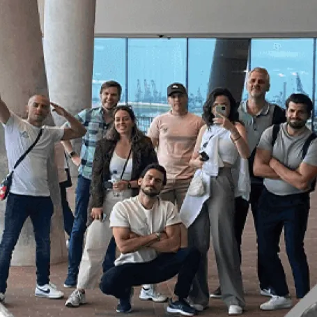 Teamfoto ONELINE Ausflug