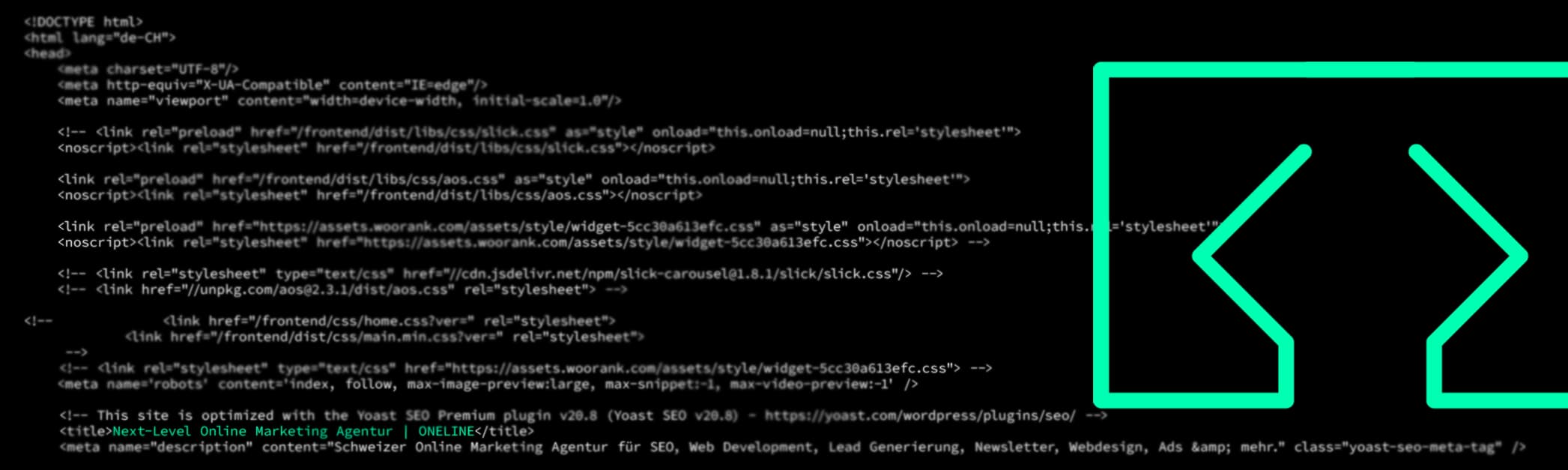 ONELINE Quellcode und Programmierungsicon
