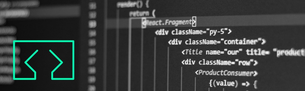Codezeilen und Web Development Agentur Icon