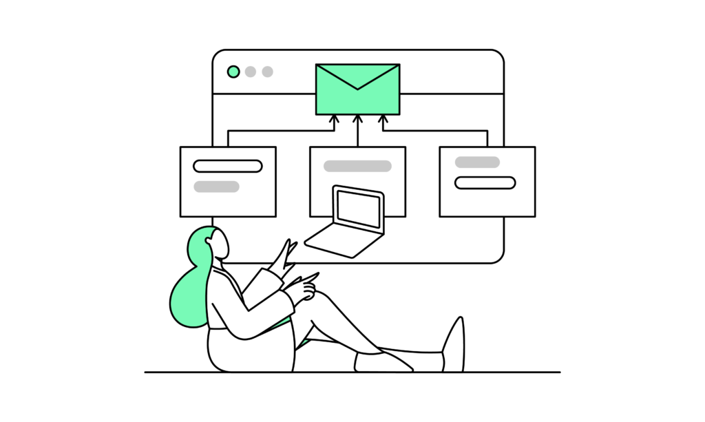 personalisierte E-Mail mit b2b lead generierung