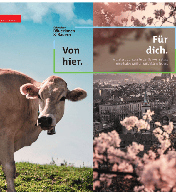 Schweizer Bauernverband 2025 Kampagne Kernbotschaft