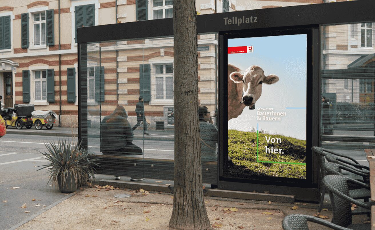 Schweizer Bauernverband Kampagne von hier für dich