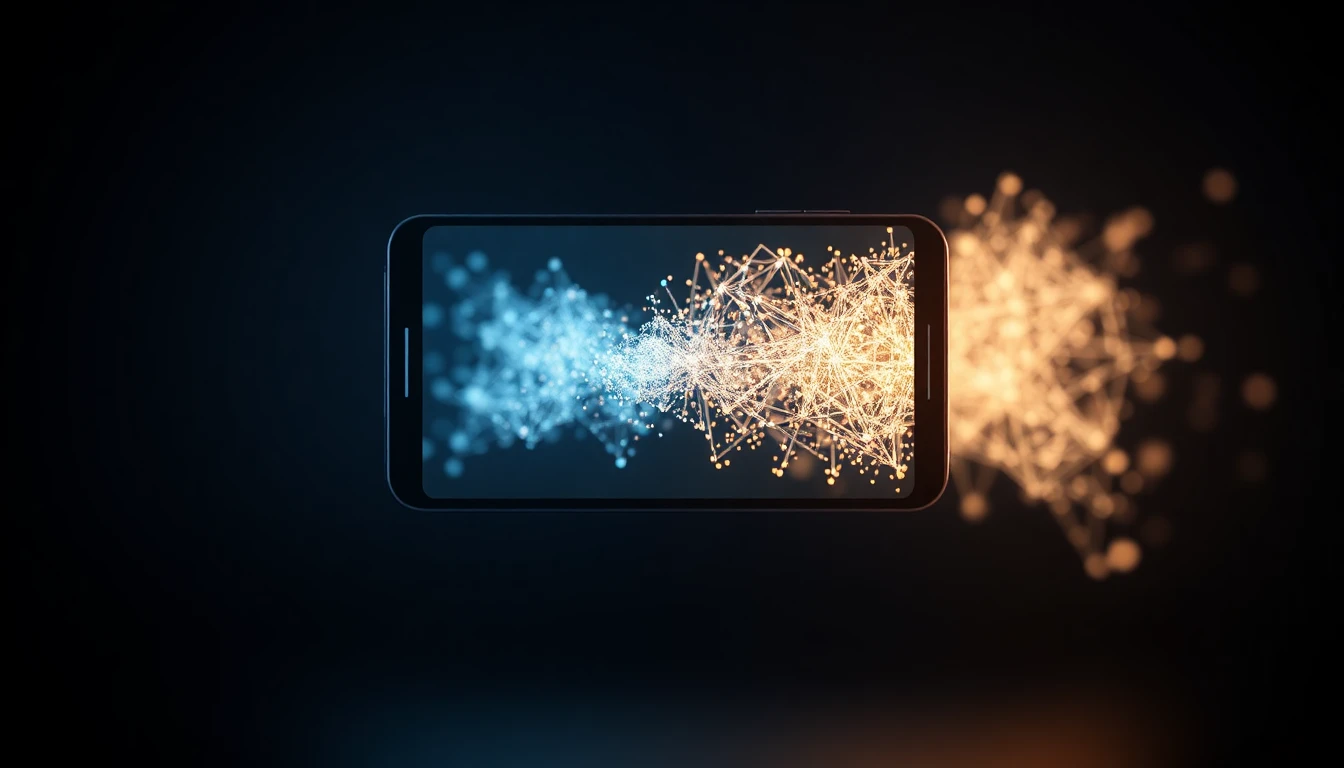 Micro-Moment - Abstrakte Visualisierung des Konzepts