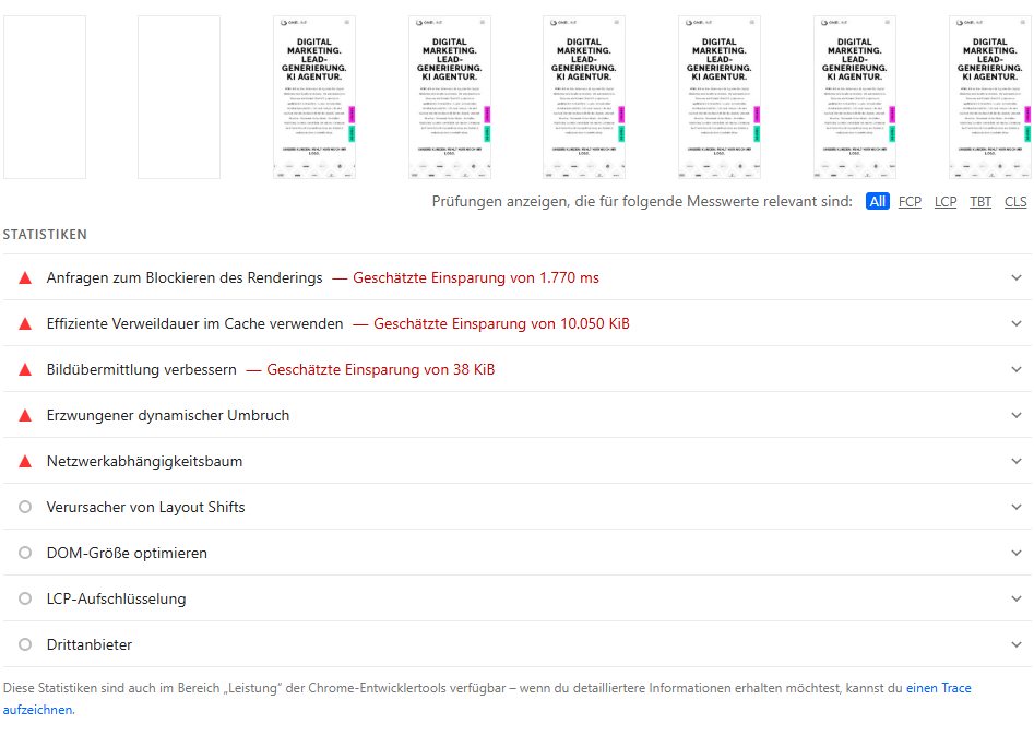 pagespeed insights check 