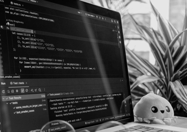 Wie funktioniert Vibe Coding: Code-Editor mit bestandenen Tests
