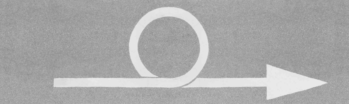 Loop Engineering: Pfeil mit Schleife als Symbol für KI-Workflows, die in Schleifen arbeiten
